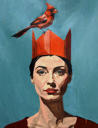 The red crown Canvas Print