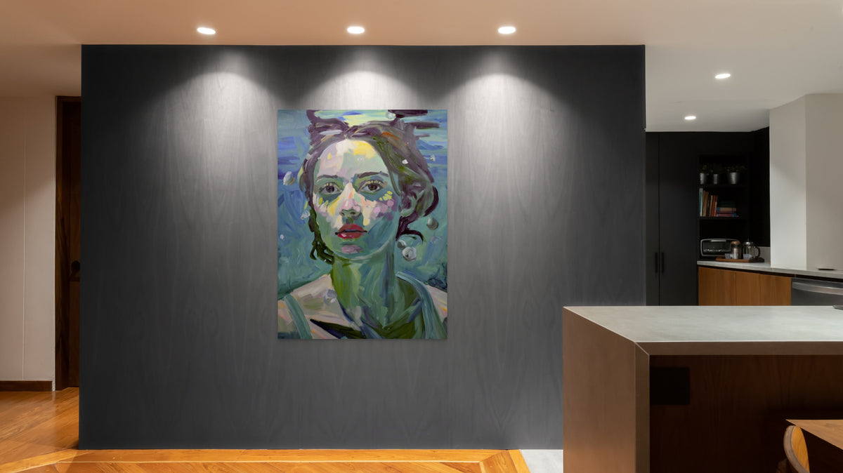 Breath between Canvas Print