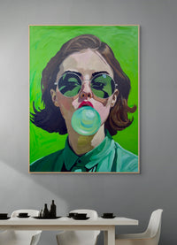 Pucker and pop  Canvas Print