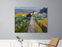 Garden  walkway Canvas Print