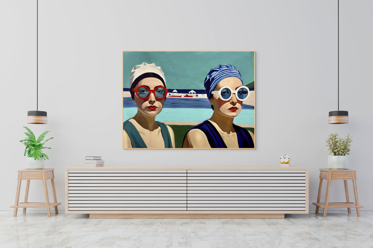 Capped and carefree Canvas Print