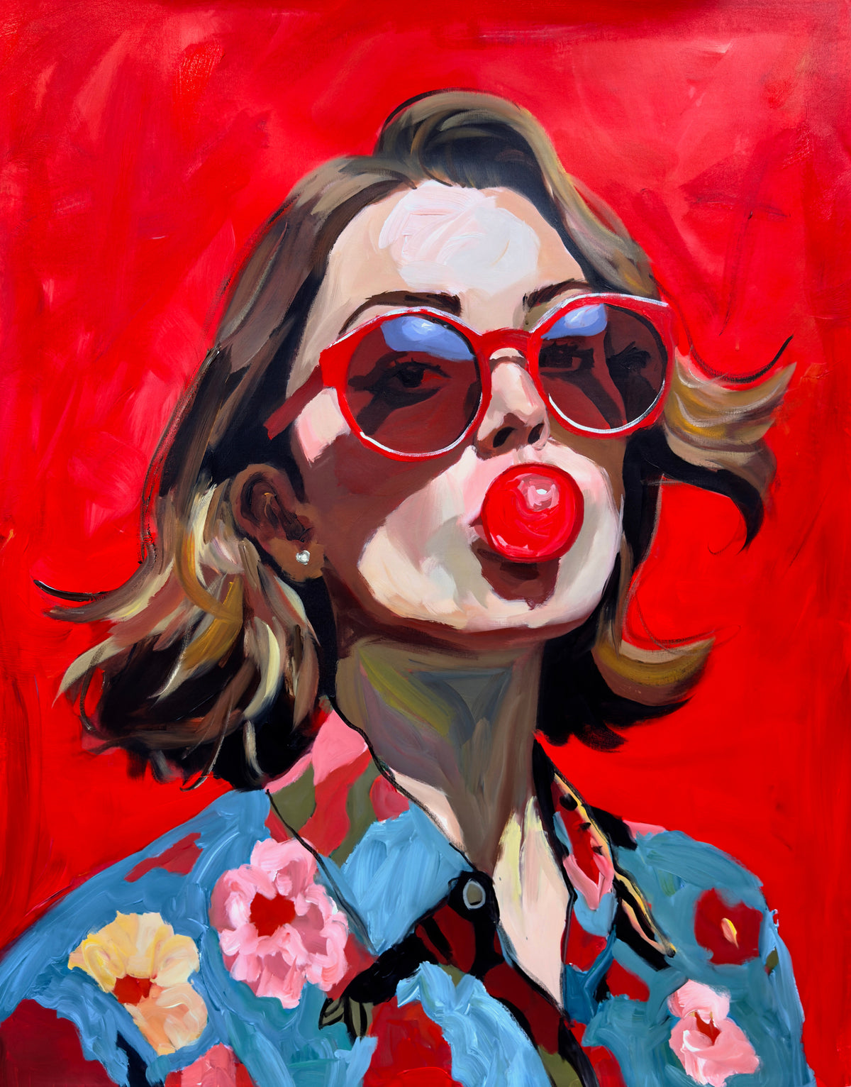 Cherry bomb Canvas Print