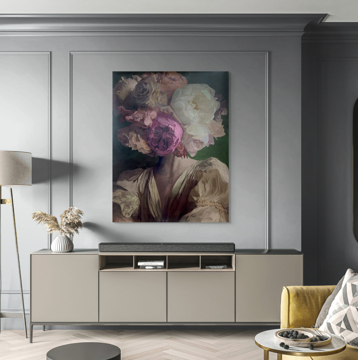 Flourished mind Canvas Print