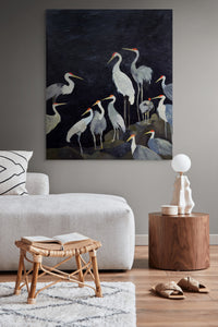 Chorus of the coast Canvas Print