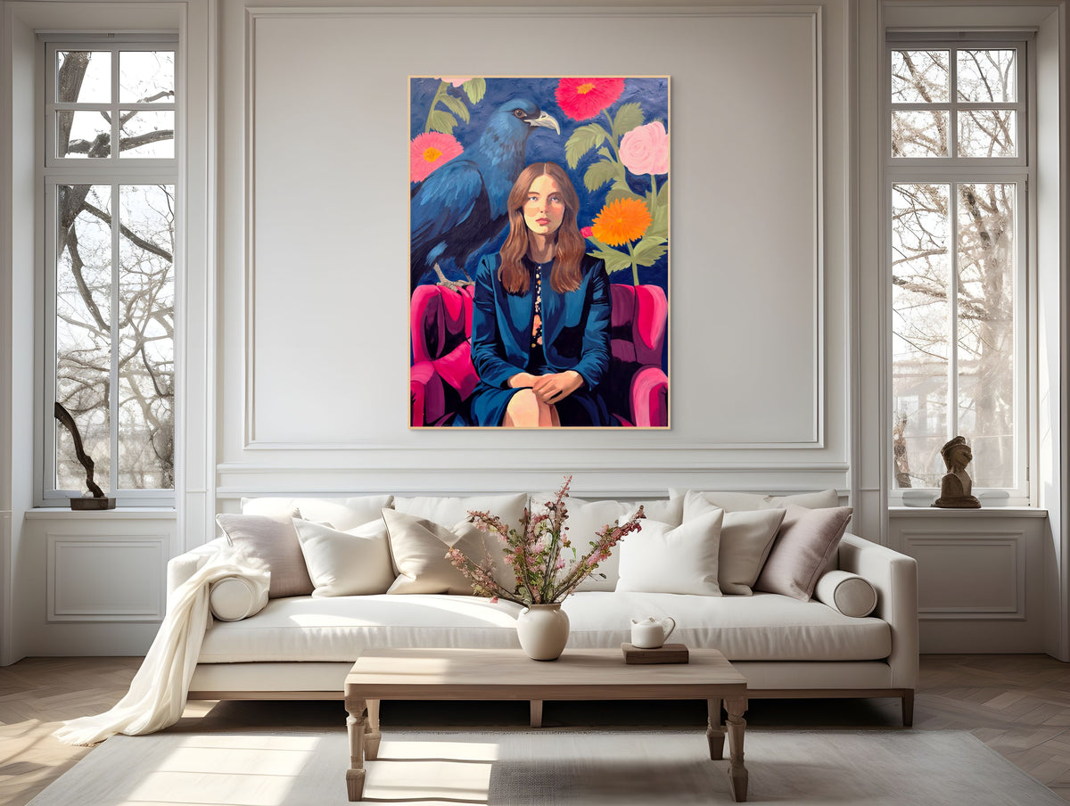 Pattern thoughts Canvas Print