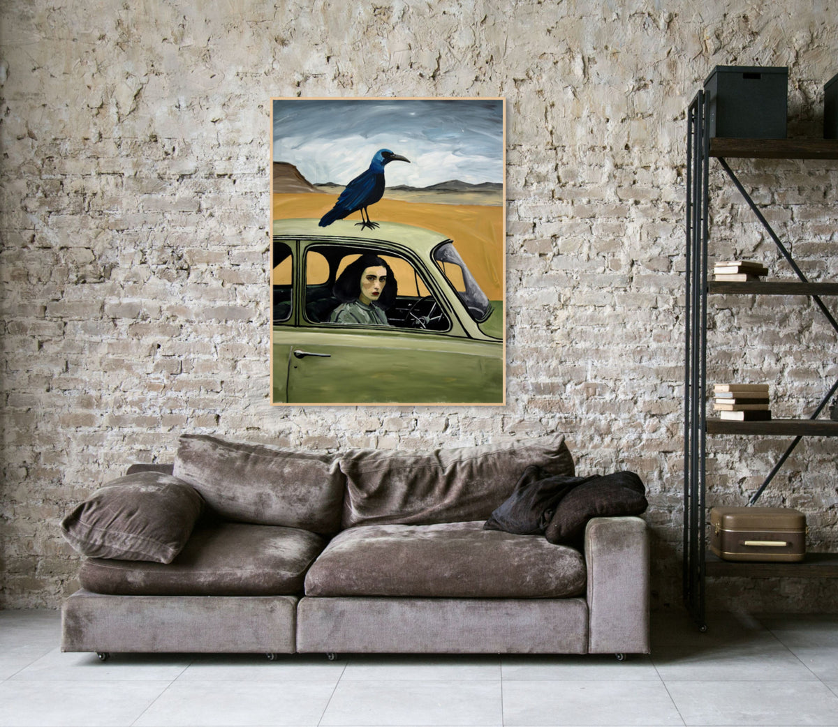 Next exit Canvas Print