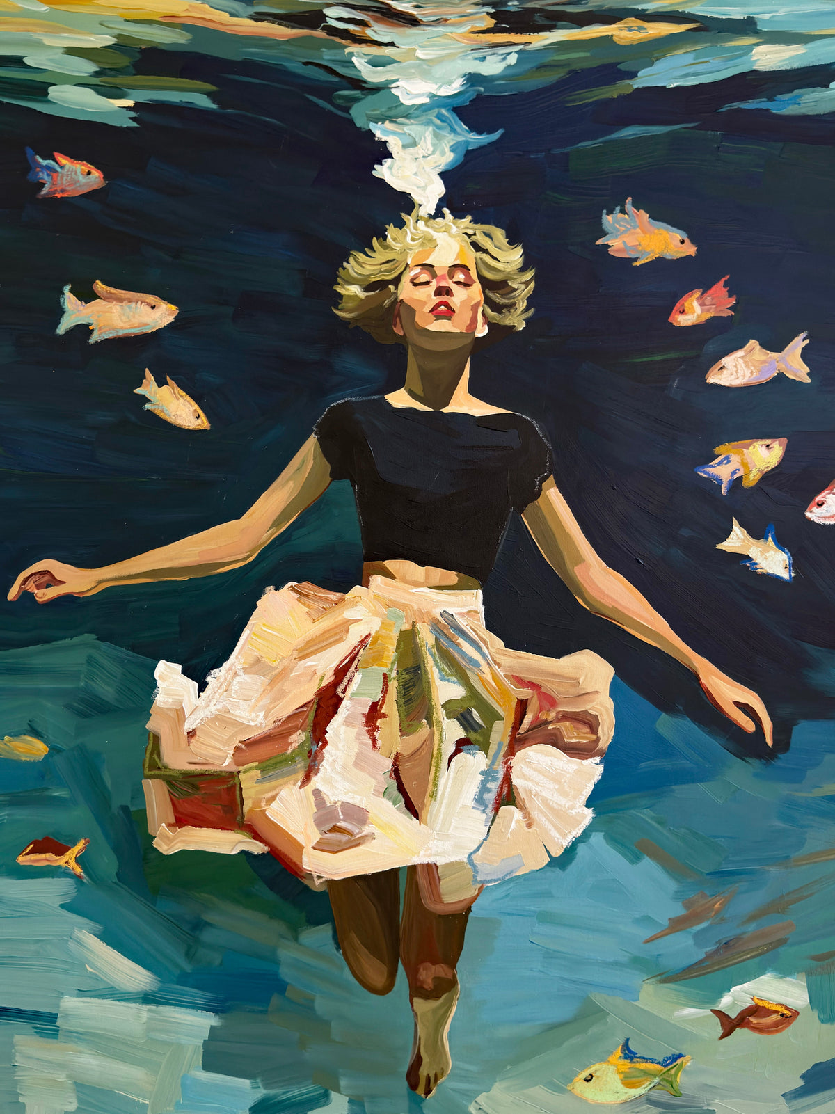 Christmas Commission - Underwater Painting