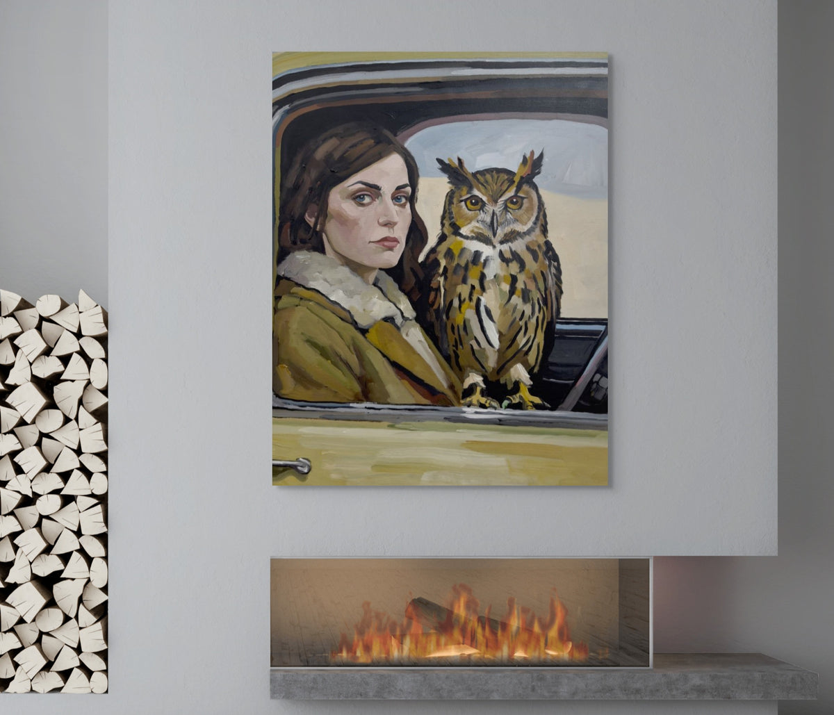Night watch Canvas Print