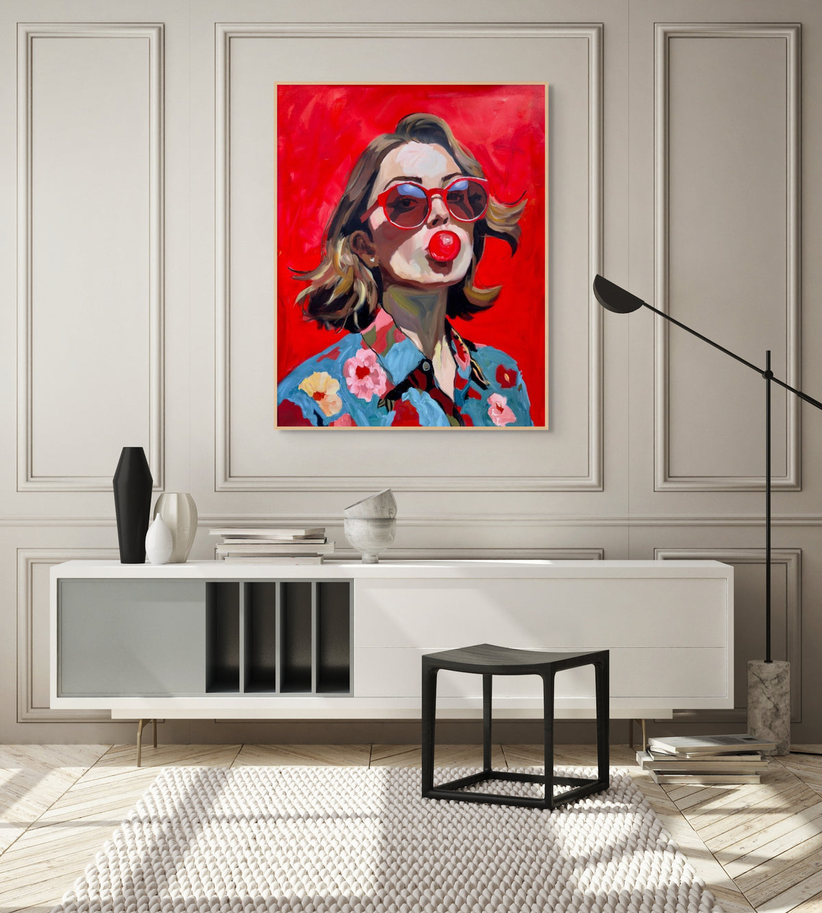 Cherry bomb Canvas Print