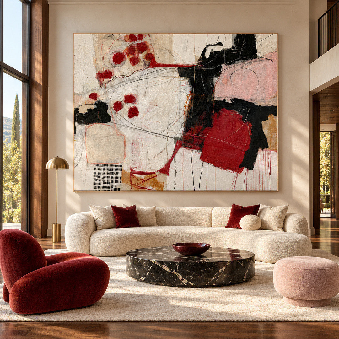 Christmas Commission - Abstract Painting