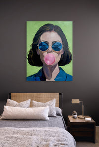 Minty pop  Canvas print