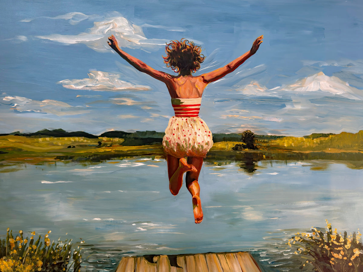Summer at the Lake - Canvas Print