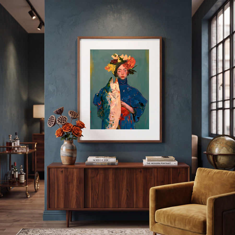 Fishing for Compliments - Paper Print