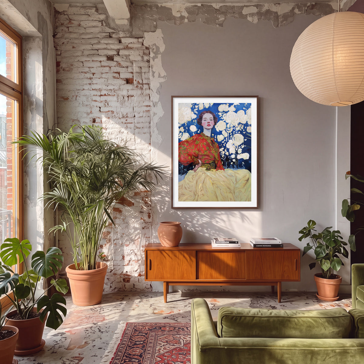 Flowers Met the Sky - Limited Edition Print