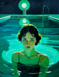Glow swim  Print Limited Edition