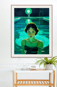 Glow swim  Print Limited Edition