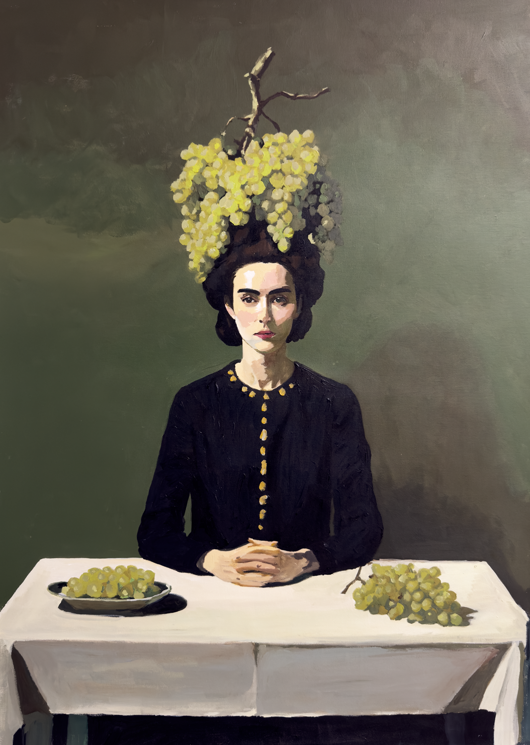 Grape Lady Limited Edition Print