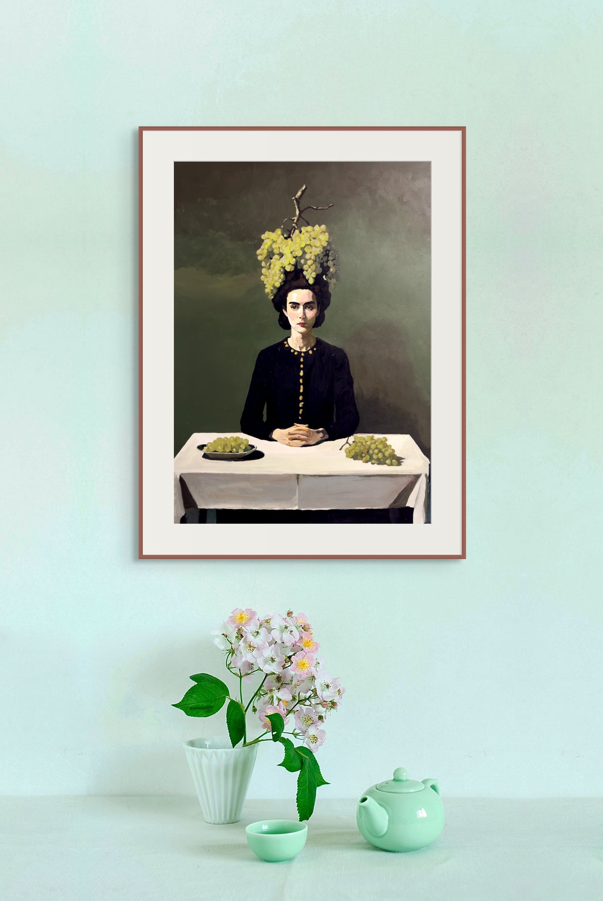 Grape Lady Limited Edition Print