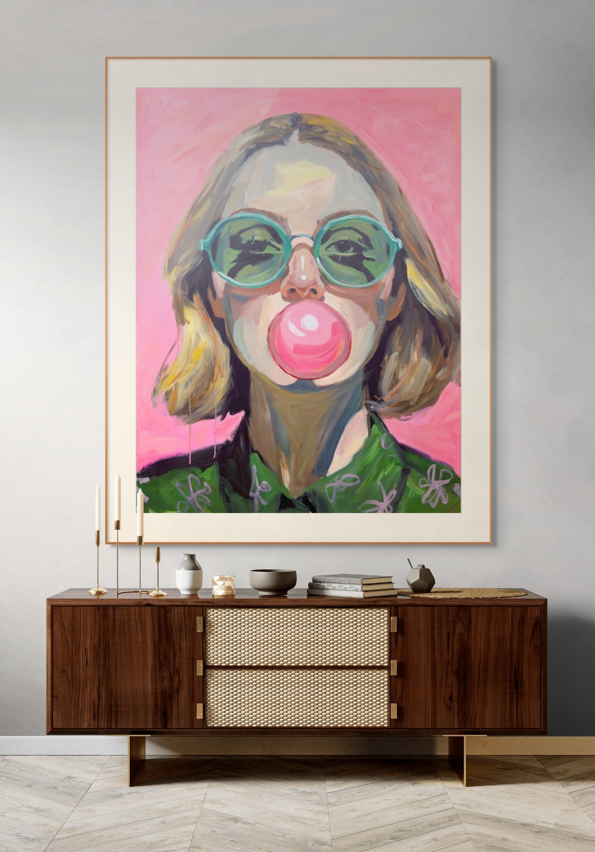 Gumdrop Girl - Limited Edition Print