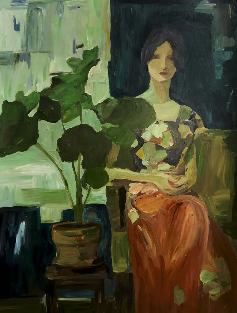 Lady of the Leaves - Limited Edition Print
