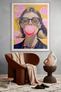 Miss Floaty pop Print Limited Edition
