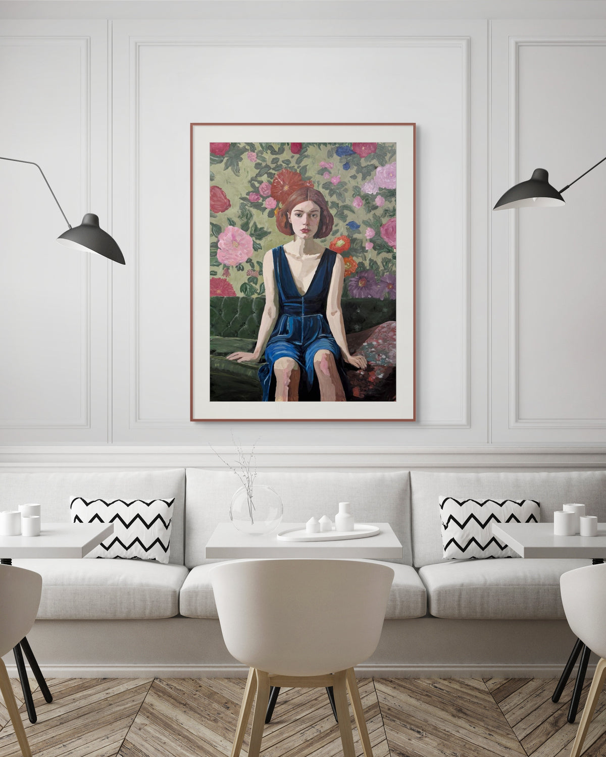 Petals on the wall Print Limited Edition