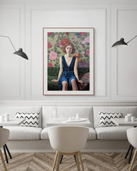 Petals on the wall Print Limited Edition