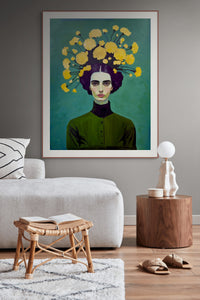 The growing girl Print Limited Edition