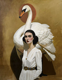 White embrace Print Limited Edition