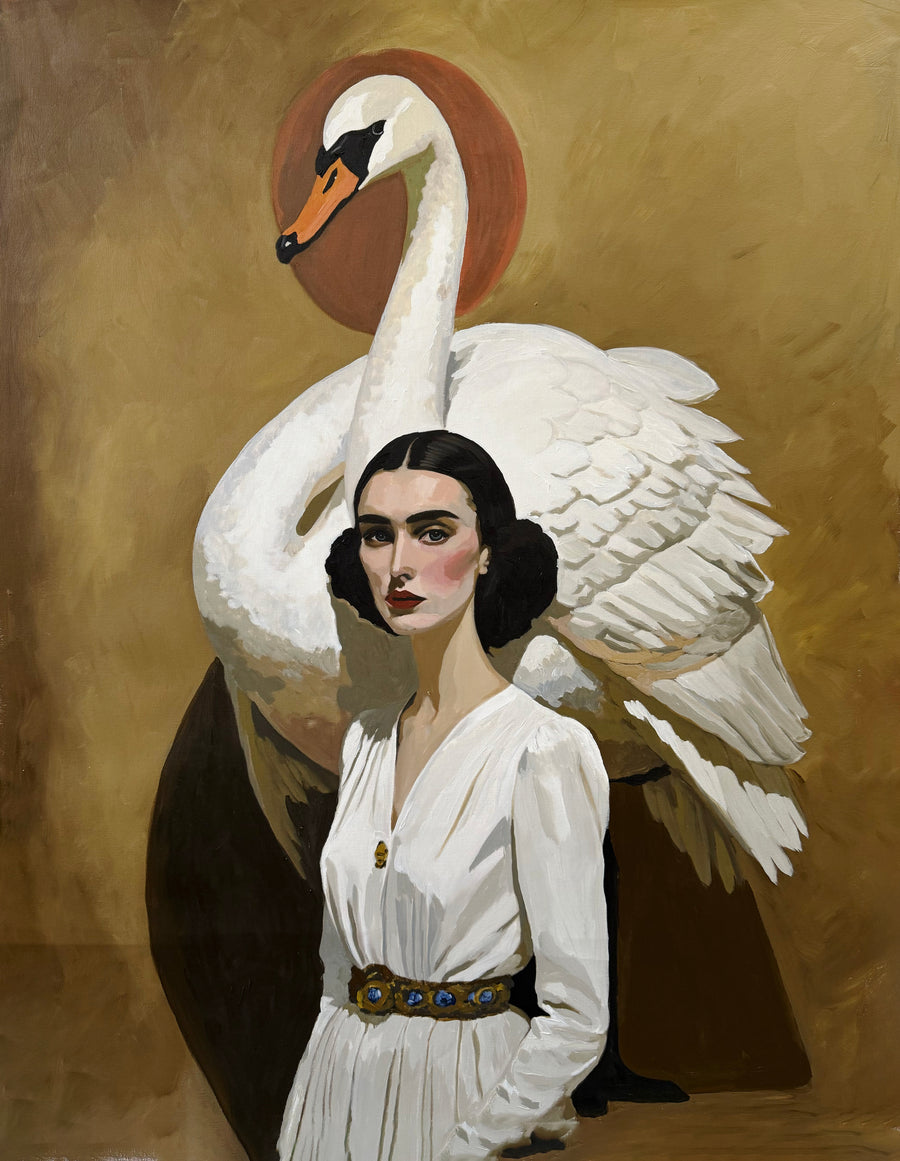 White embrace Print Limited Edition