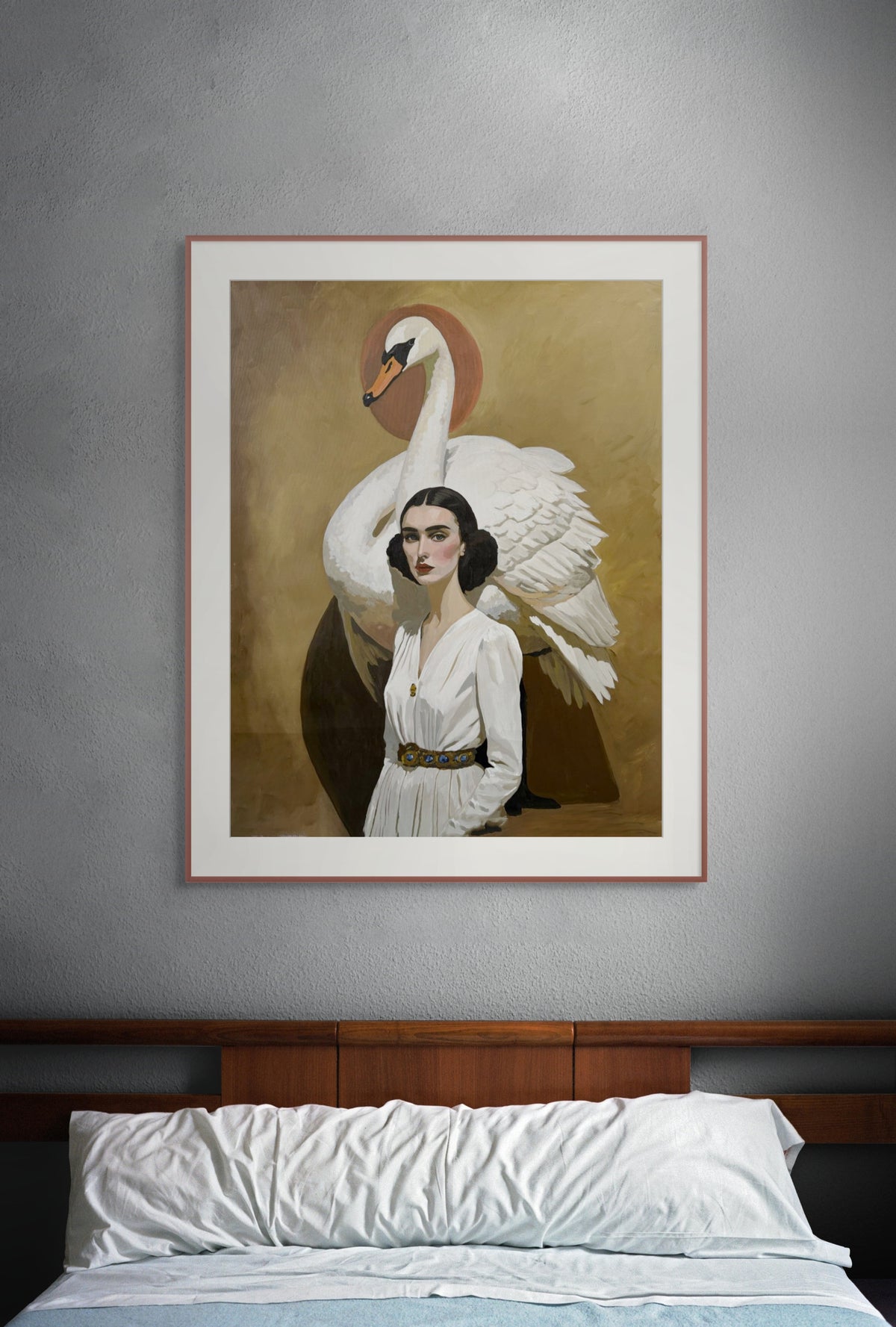 White embrace Print Limited Edition